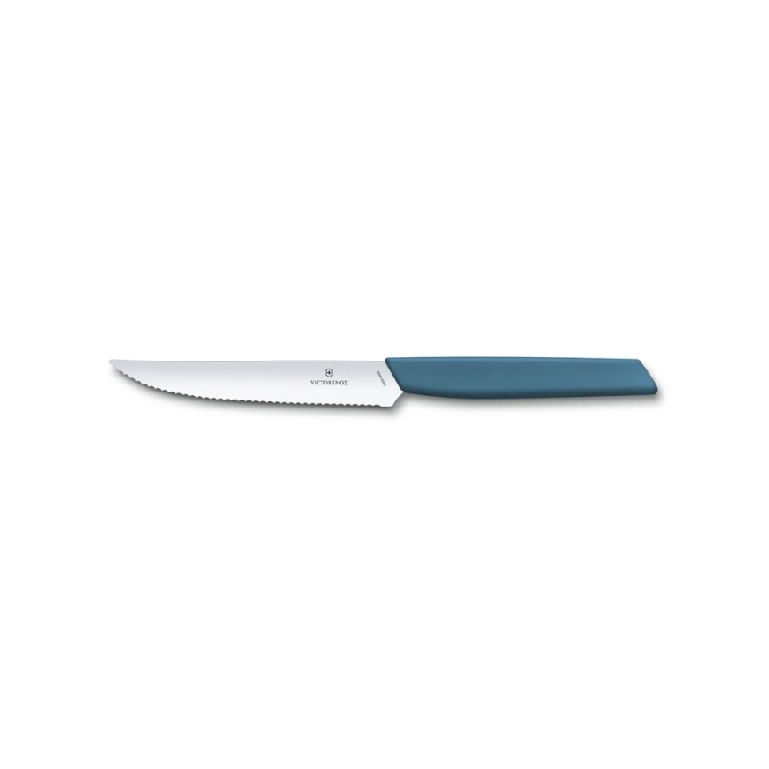 Victorinox - 12 darabos SWISS MODERN evőeszköz-készlet, kék