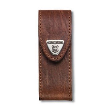 Victorinox - Bőr zsebkés hüvely 9,1 cm barna