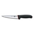 Victorinox - DUAL GRIP 16 cm hús szeletelő kés, fekete
