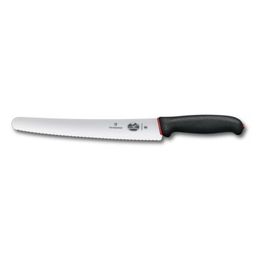 Victorinox - DUAL GRIP 26 cm kenyérvágó kés, fekete