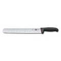 Victorinox - DUAL GRIP 30 cm szeletelő konyhakés, fekete