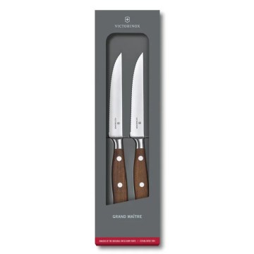 Victorinox - GRAND MAITRE 12 cm-es steakkések készlete, 2 db, juhar