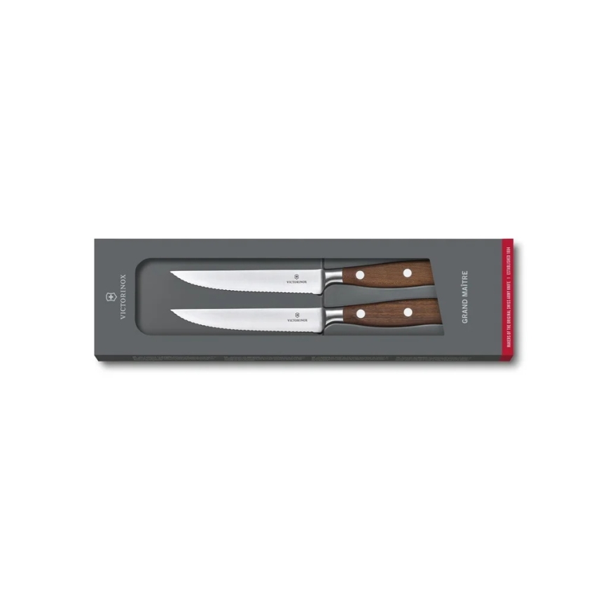 Victorinox - GRAND MAITRE 12 cm-es steakkések készlete, 2 db, juhar