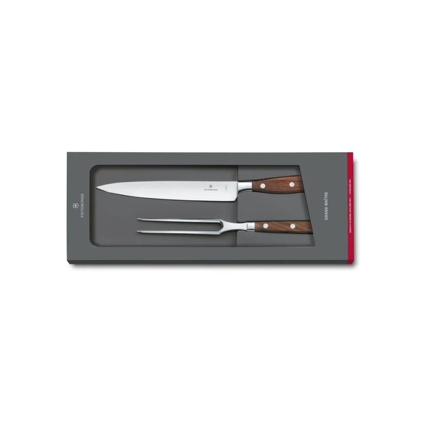 Victorinox - GRAND MAITRE szeletelő készlet, 2 db, juhar