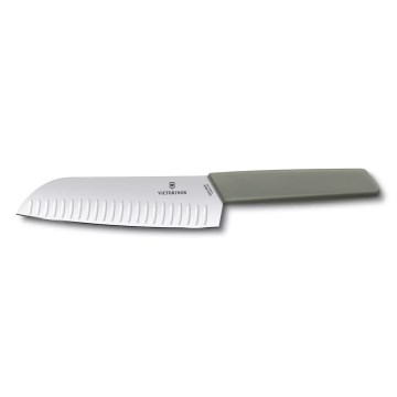 Victorinox - Santoku konyhakés SWISS MODERN 17 cm zöld