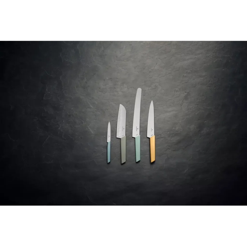 Victorinox - Santoku konyhakés SWISS MODERN 17 cm zöld