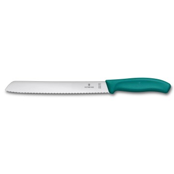 Victorinox - SWISS CLASSIC kenyérvágó kés, 21 cm-es, türkiz