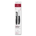 Victorinox - SWISS CLASSIC konyhai kés- és hámozókészlet, fekete