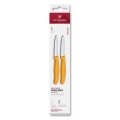 Victorinox - SWISS CLASSIC zöldségkés-készlet, 8 cm, 2 db, sárga