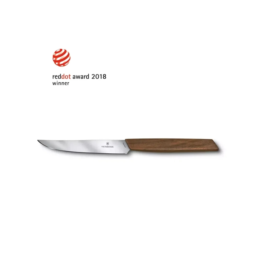 Victorinox - SWISS MODERN steakkés készlet, 12 cm, 2 db, dió