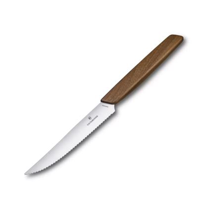 Victorinox - SWISS MODERN steakkéskészlet 12 cm, 2 db, dió