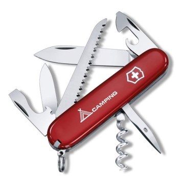 Victorinox - Többfunkciós zsebkés 9,1 cm/13 funkciós piros