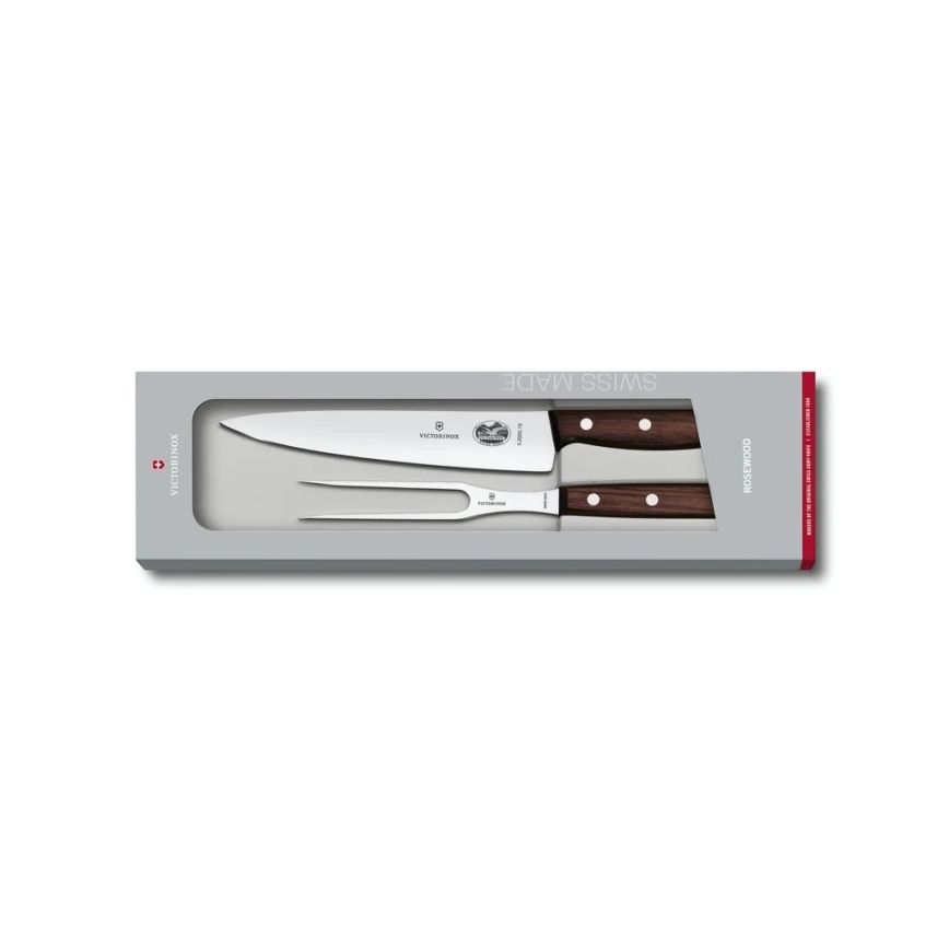 Victorinox - WOOD 2 darabos tálalókészlet, juhar
