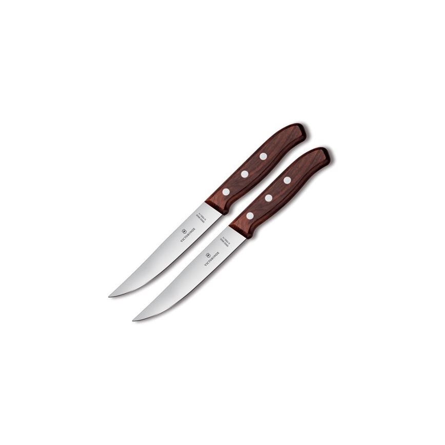 Victorinox - WOOD steakkés szett 14 cm, 2 db, juharfa