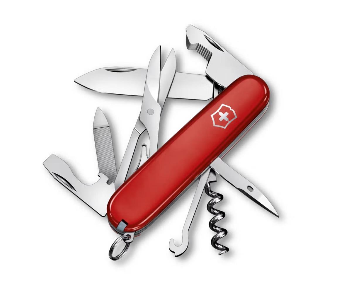 Victorinox – COMPANION multifunkciós zsebkés, 9,1 cm, 16 funkcióval, piros 1.3909