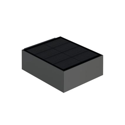 Viking - LED dimmelhető napelemes fali lámpatest érzékelővel LED/2W/3,7V IP65 4000K 2000 mAh