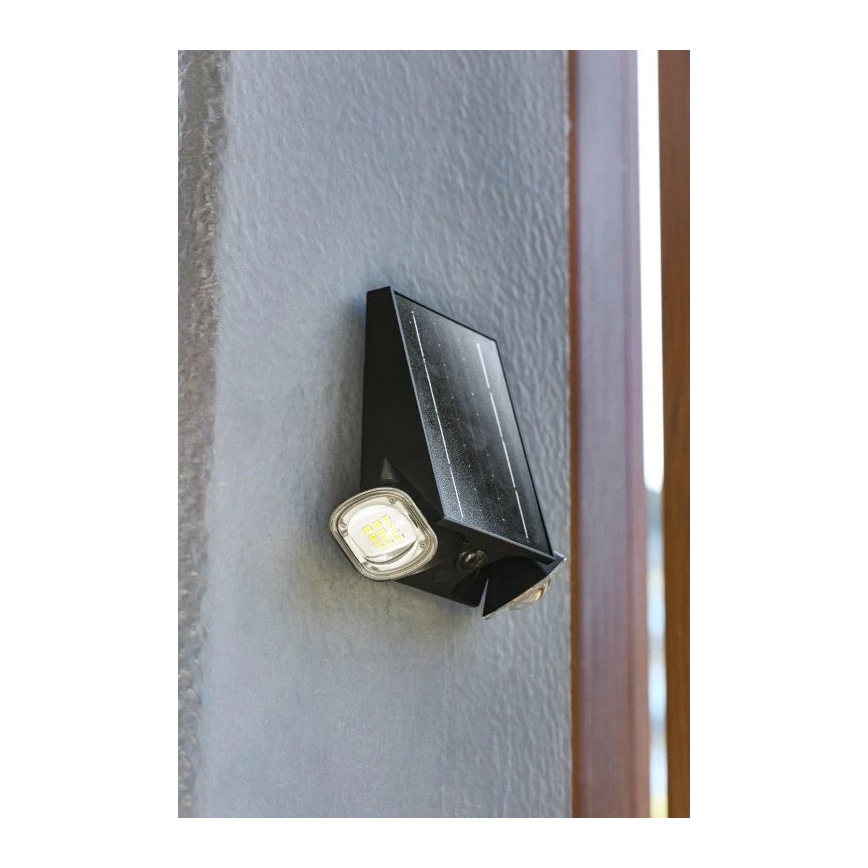Viking - LED Fényerőszabályozható napelemes fali lámpa érzékelővel LED/1,3W/3,7V IP44 4000K 2000 mAh
