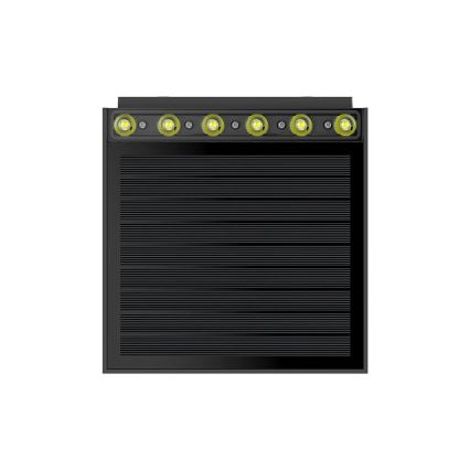 Viking - fényerőszabályozható napelemes LED fali lámpa LED/1W/3,7V IP54 4000K 2000 mAh