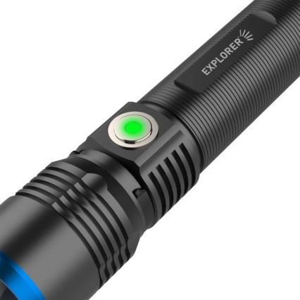 Viking - LED fényerőszabályozós újratölthető zseblámpa LED/5V IPX3 600 lm 2600 mAh
