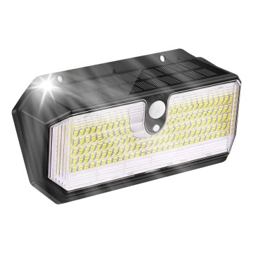 Viking - LED napelemes fali világítótest érzékelővel LED/2W/3,7V IP65 6000K 2200 mAh