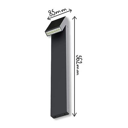 Viking - LED napelemes lámpa LED/1,4W/3,7V IP65 3000K