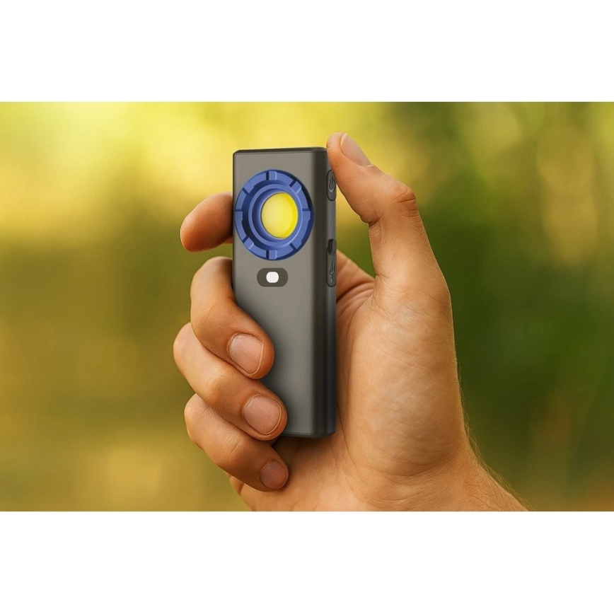 Viking - LED szabályozható fényerejű újratölthető zseblámpa LED/5V IPX7 1200 lm 2000 mAh