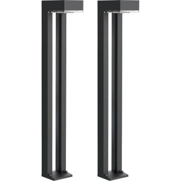 Viking - SZETT 2x LED napelemes lámpa LED/1W/3,7V IP44 3000K 2000 mAh