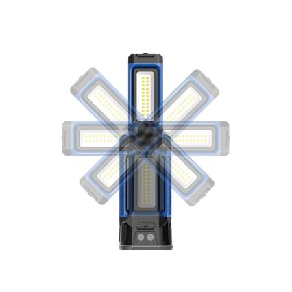 Viking - újratölthető LED-reflektor állvánnyal 3xLED/5V IPX4 4500 lm 4000 mAh