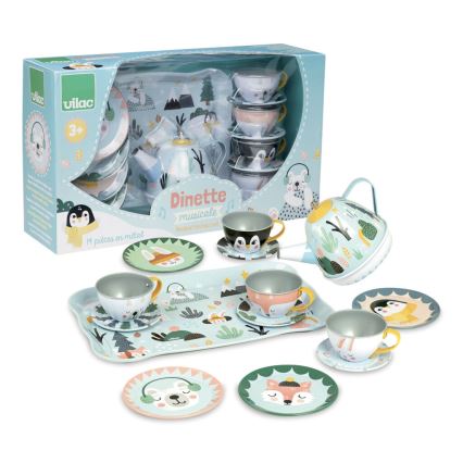 Vilac - Teáskészlet Musical Michelle Carlslund