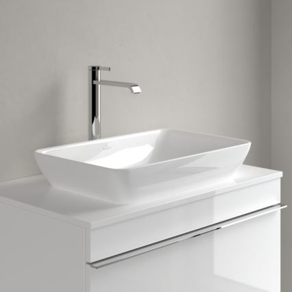 Villeroy & Boch 411355R1 - Ráépíthető mosdó VENTICELLO 55,5x36 cm kerámia/fehér
