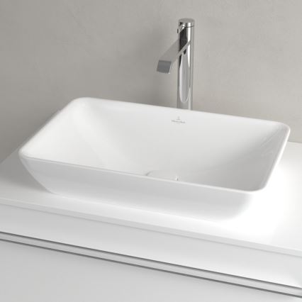 Villeroy & Boch 411355R1 - Ráépíthető mosdó VENTICELLO 55,5x36 cm kerámia/fehér