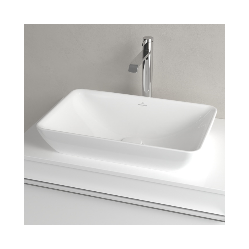Villeroy & Boch 411355R1 - Ráépíthető mosdó VENTICELLO 55,5x36 cm kerámia/fehér