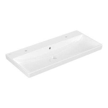 Villeroy & Boch 4156A401 - Függesztett mosdó AVENTO 100x47 cm kerámia/fehér