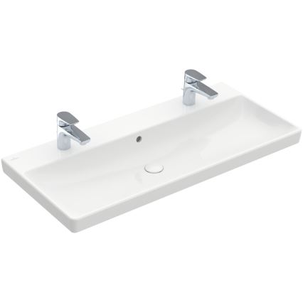 Villeroy & Boch 4156A401 - Függesztett mosdó AVENTO 100x47 cm kerámia/fehér