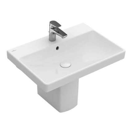 Villeroy & Boch 415860R1 - AVENTO falra szerelhető mosdó 60x47 cm kerámia/fehér