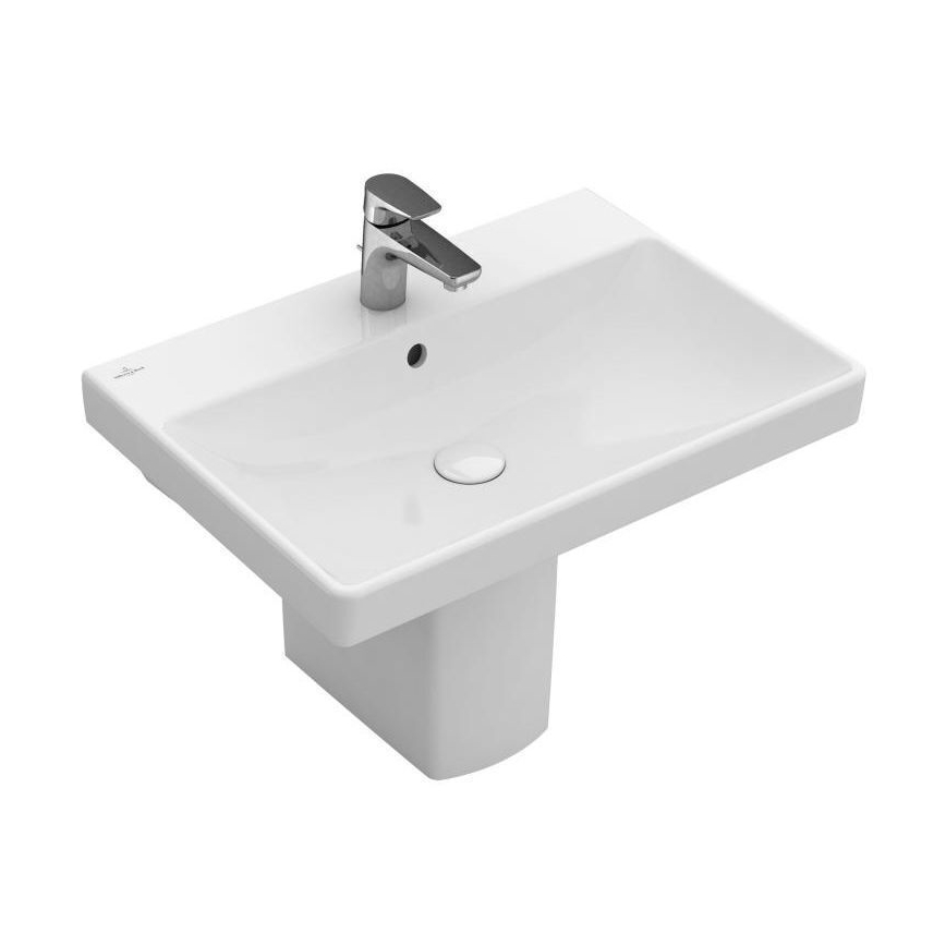 Villeroy & Boch 415860R1 - AVENTO falra szerelhető mosdó 60x47 cm kerámia/fehér