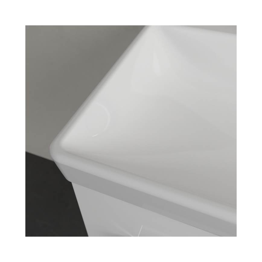 Villeroy & Boch 41586501 - Aláépített mosdó AVENTO 65x47 cm kerámia/fehér