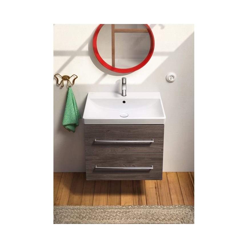 Villeroy & Boch 41586501 - Aláépített mosdó AVENTO 65x47 cm kerámia/fehér