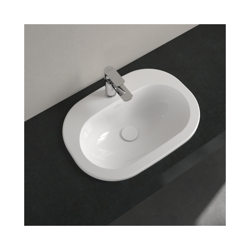 Villeroy & Boch 41615601 - Süllyesztett mosdó O.NOVO 56x40,5 cm kerámia/fehér