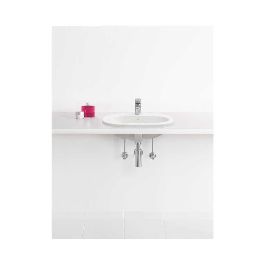 Villeroy & Boch 41615601 - Süllyesztett mosdó O.NOVO 56x40,5 cm kerámia/fehér