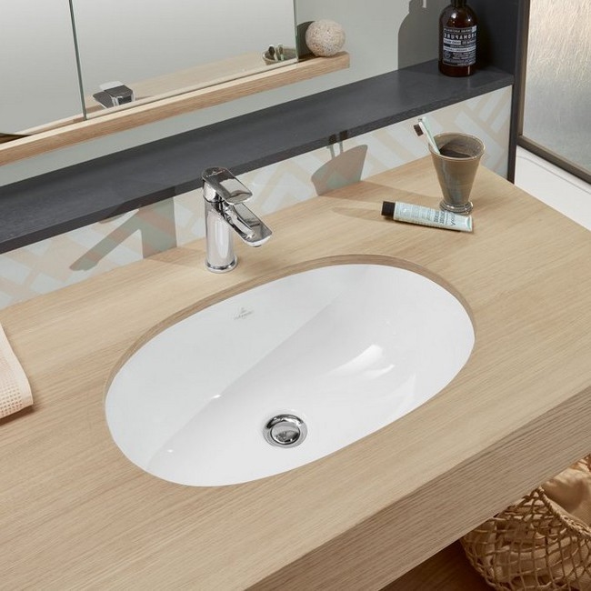 Villeroy & Boch 41626001 - Beépíthető mosdó O.NOVO 60x35 cm kerámia/fehér