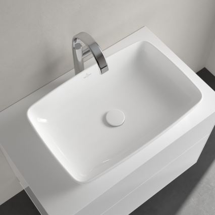 Villeroy & Boch 41725801 - ARTIS 58x38,5 cm pult fölé szerelhető mosdó kerámia/fehér