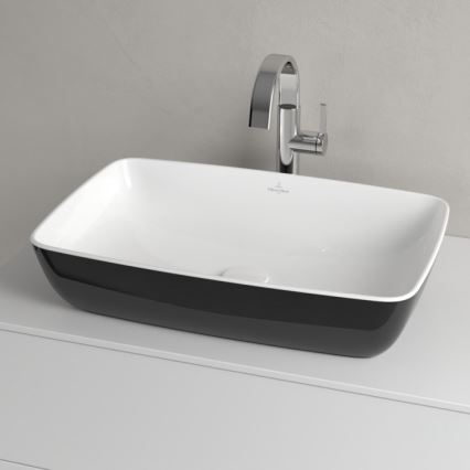 Villeroy & Boch 417258BCT8 - ARTIS pultba ültethető mosdó 58x38,5 cm kerámia/fekete