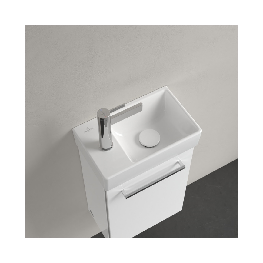 Villeroy & Boch 43003R01 - Függesztett mosdó AVENTO 36x22 cm kerámia/fehér