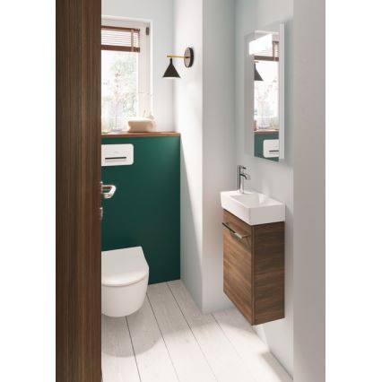 Villeroy & Boch 43003R01 - Függesztett mosdó AVENTO 36x22 cm kerámia/fehér