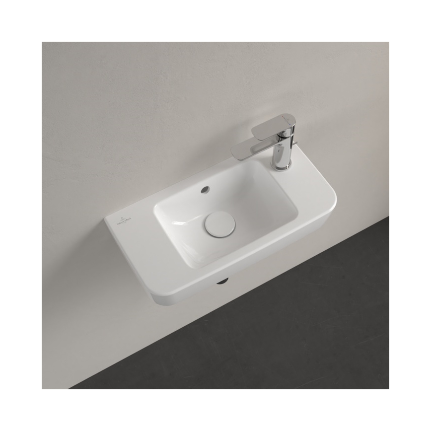 Villeroy & Boch 4342R501 - Falra szerelhető mosdó O.NOVO 50x25 cm kerámia/fehér