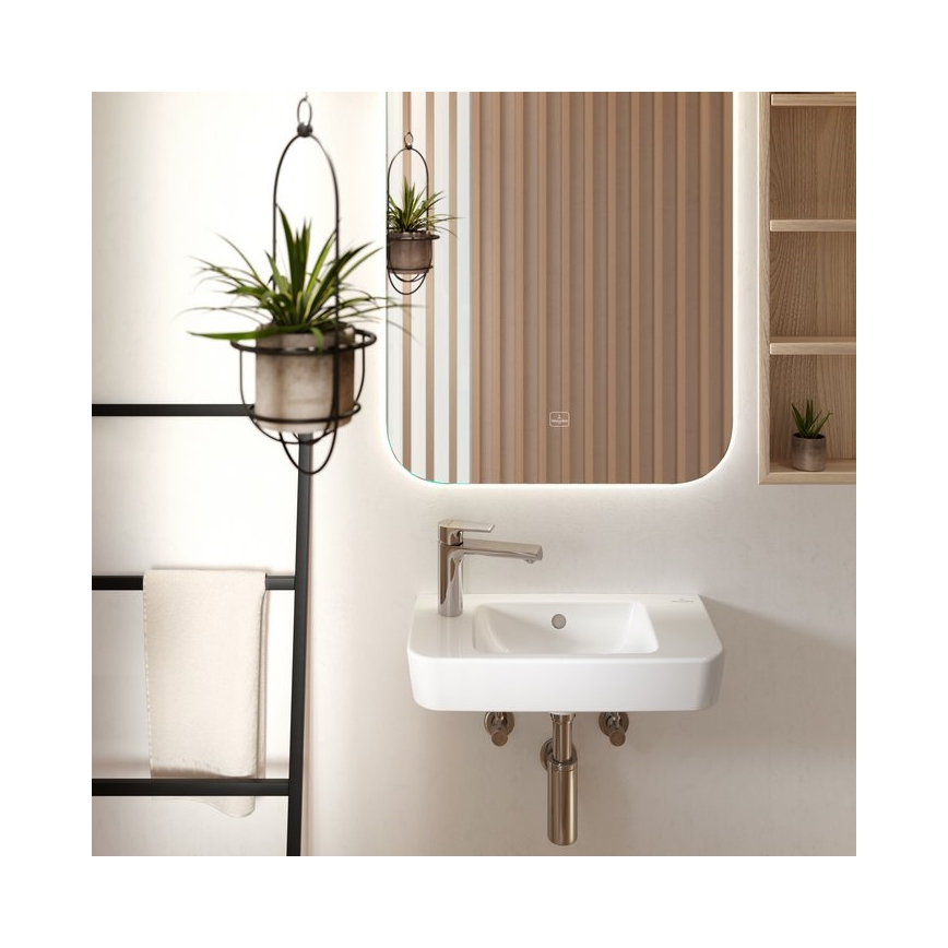 Villeroy & Boch 4342R501 - Falra szerelhető mosdó O.NOVO 50x25 cm kerámia/fehér