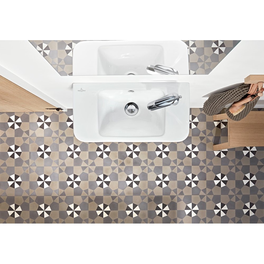Villeroy & Boch 43445001 - Falra szerelhető mosdó O.NOVO 50x37 cm kerámia/fehér