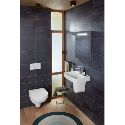 Villeroy & Boch 43445001 - Falra szerelhető mosdó O.NOVO 50x37 cm kerámia/fehér