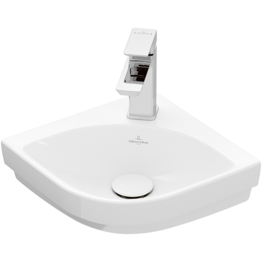 Villeroy & Boch 43714601 - Sarok falra szerelhető mosdó SUBWAY 3.0 32x32 cm kerámia/fehér